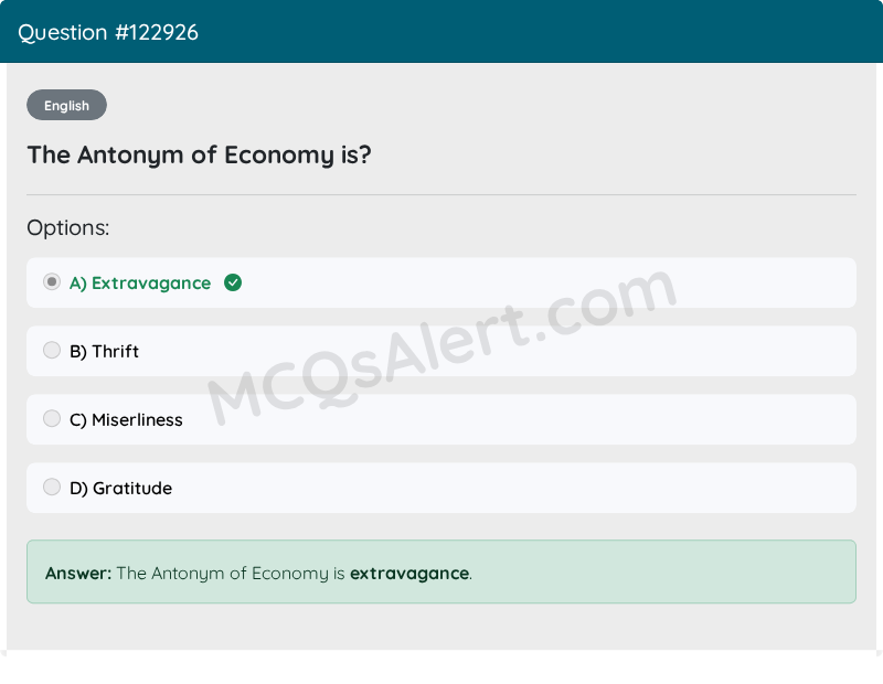Question Screenshot