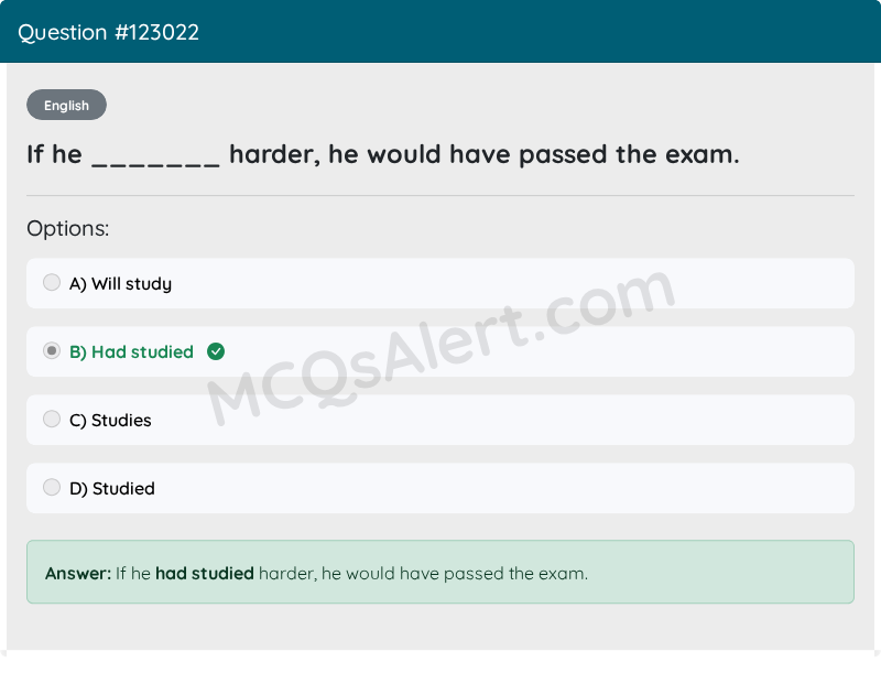 Question Screenshot
