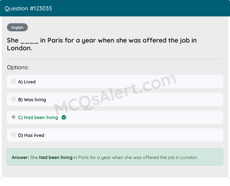 Question Screenshot