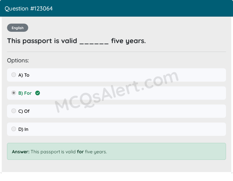Question Screenshot