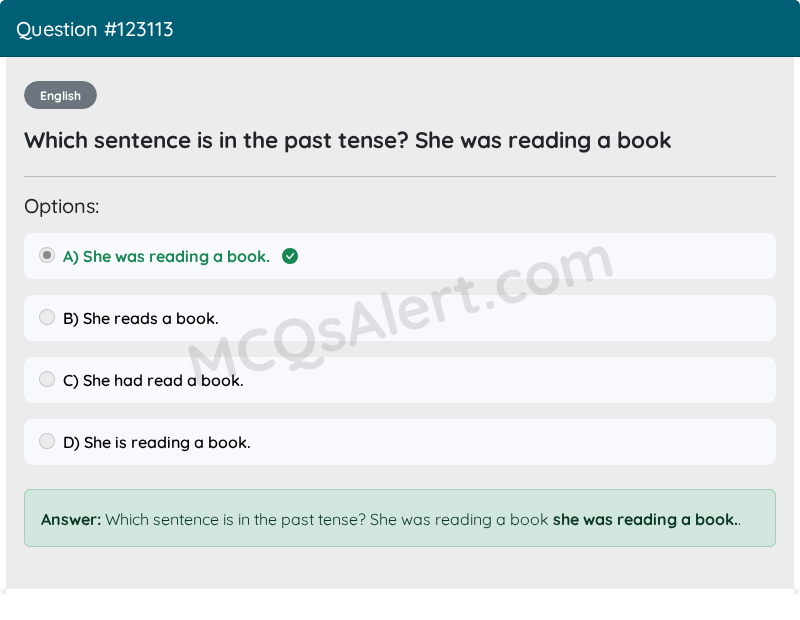 Question Screenshot