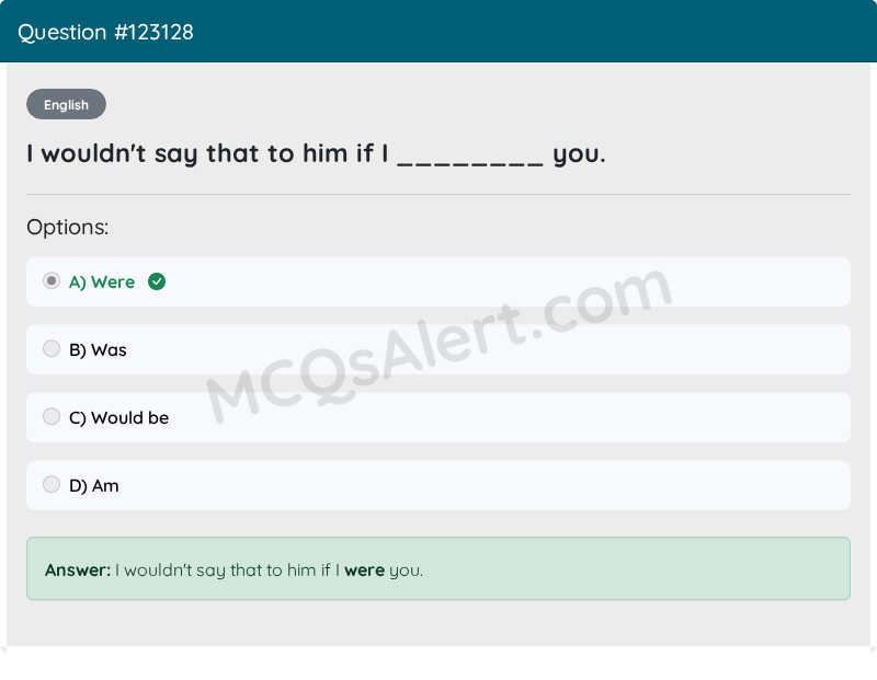 Question Screenshot