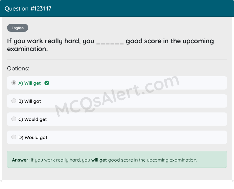 Question Screenshot
