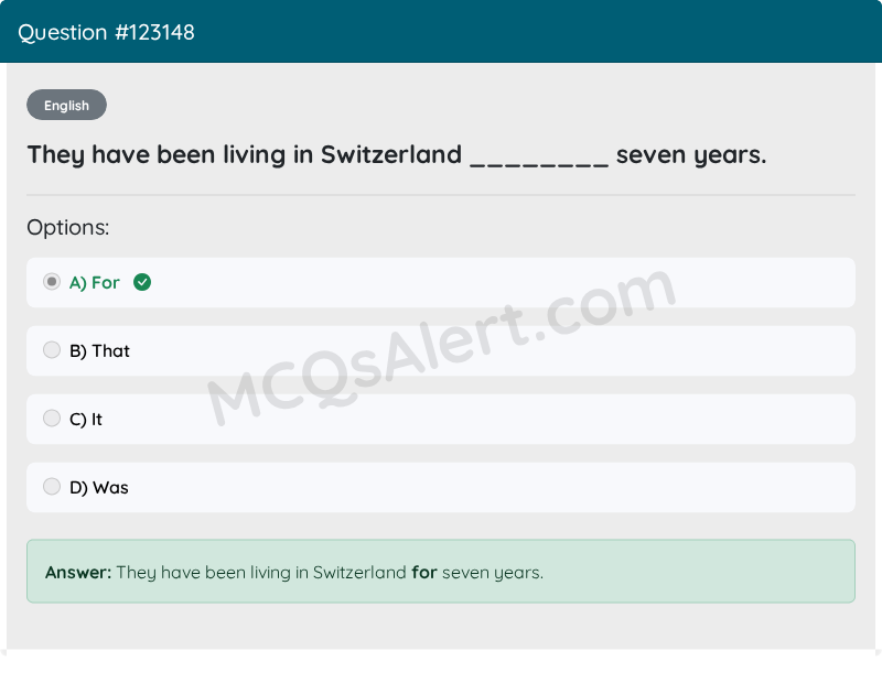 Question Screenshot