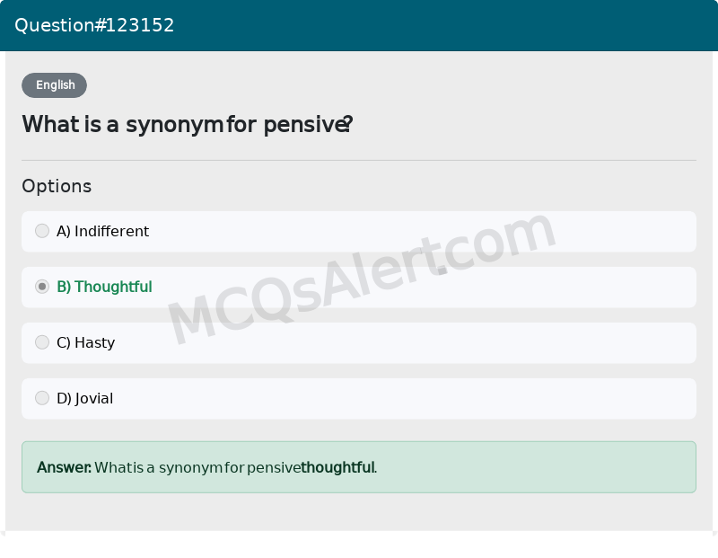Question Screenshot