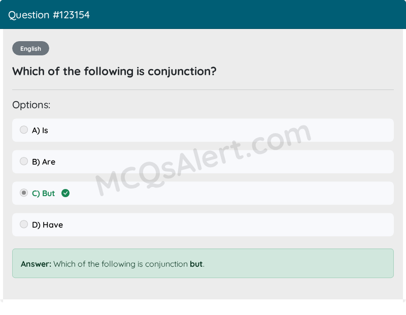 Question Screenshot