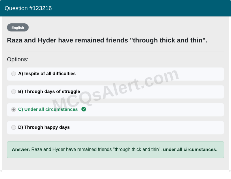 Question Screenshot