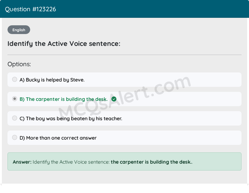 Question Screenshot