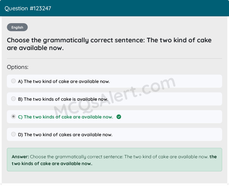 Question Screenshot