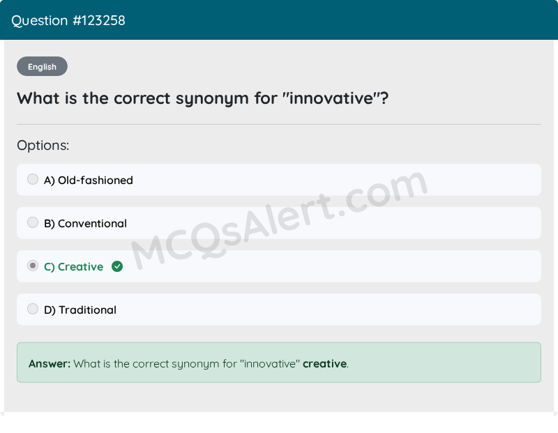 Question Screenshot