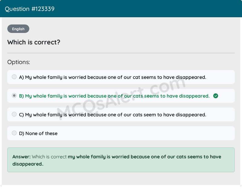 Question Screenshot