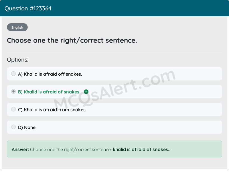 Question Screenshot