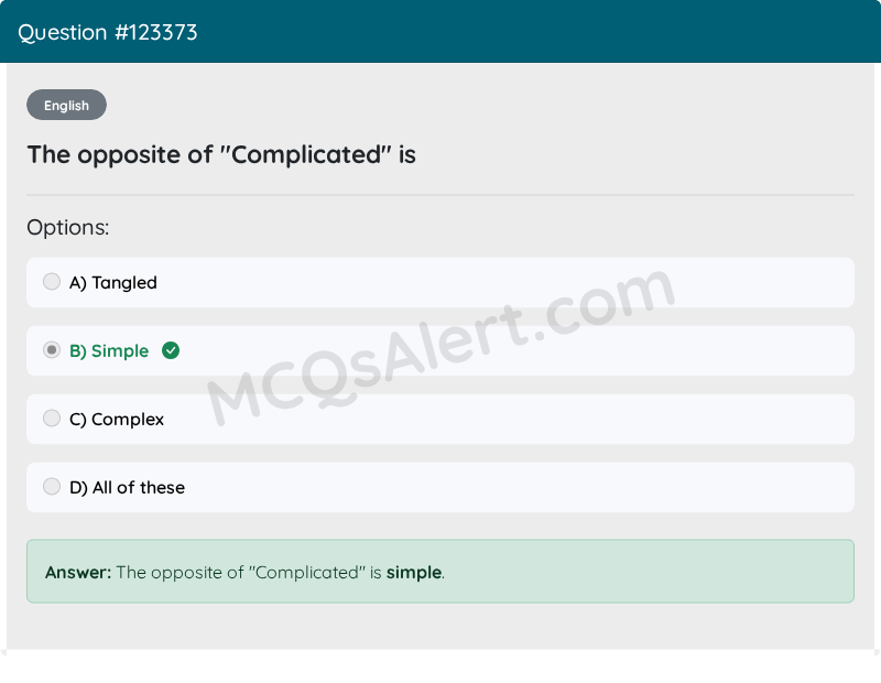Question Screenshot