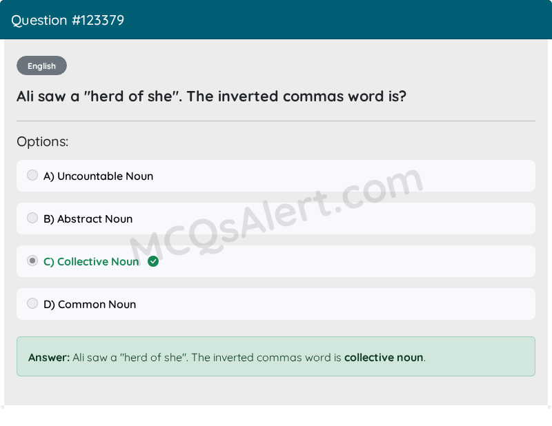 Question Screenshot