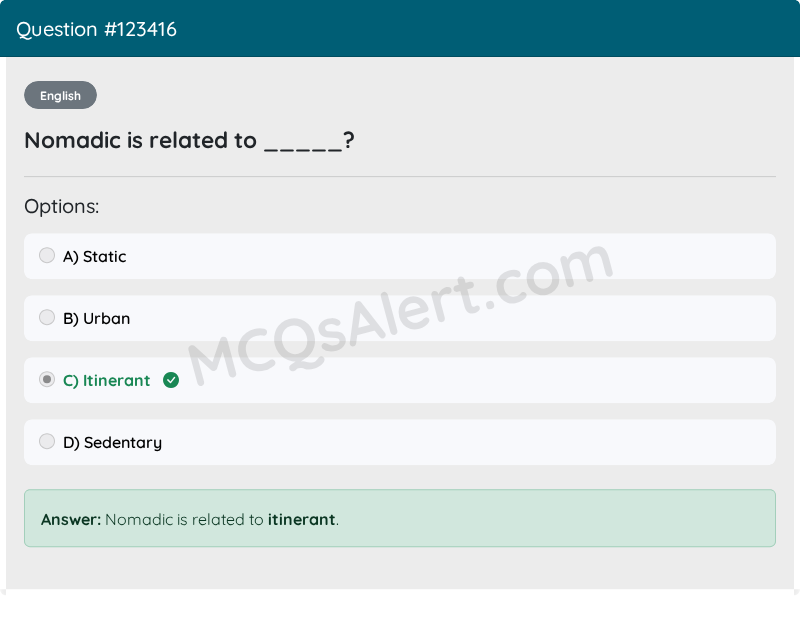 Question Screenshot