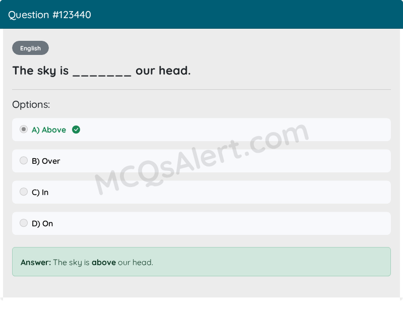 Question Screenshot