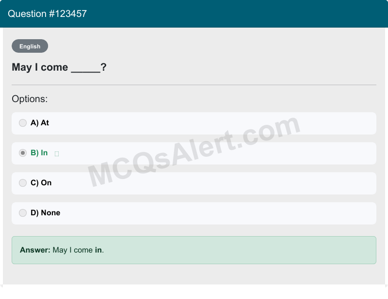Question Screenshot