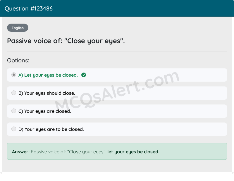 Question Screenshot