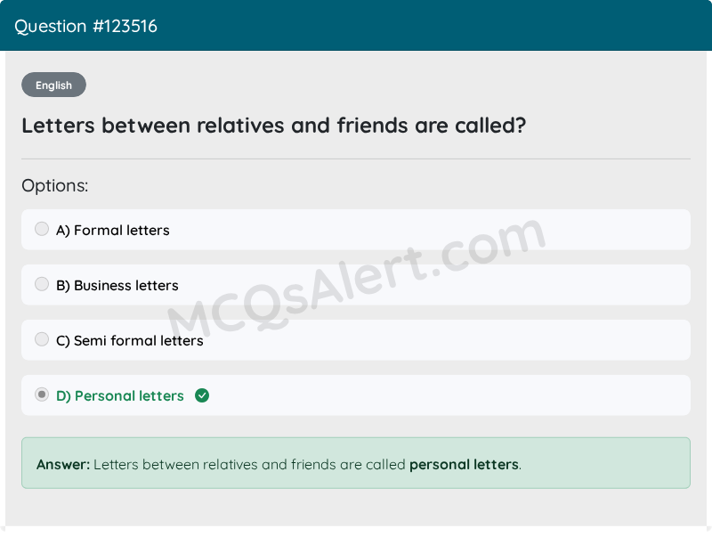 Question Screenshot