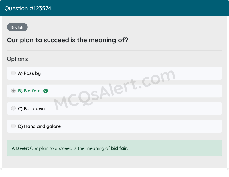 Question Screenshot