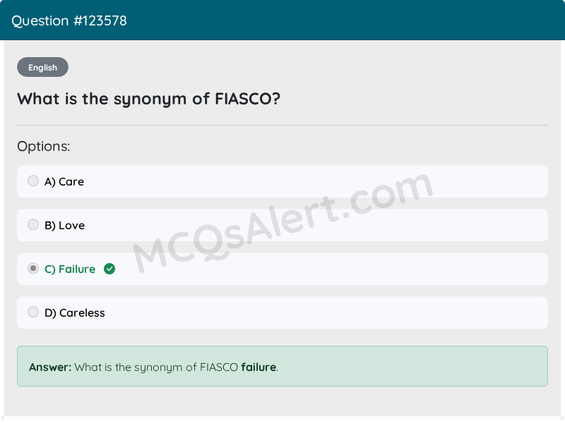 Question Screenshot