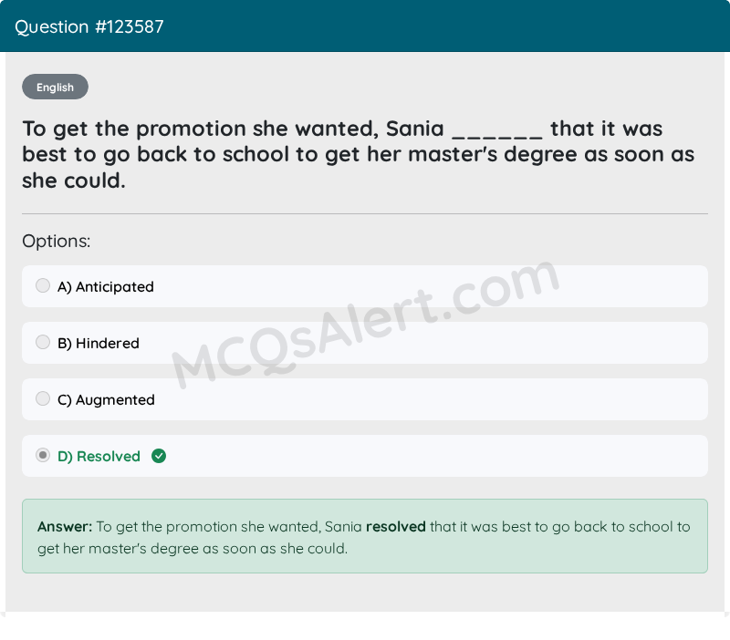 Question Screenshot