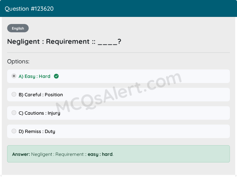 Question Screenshot