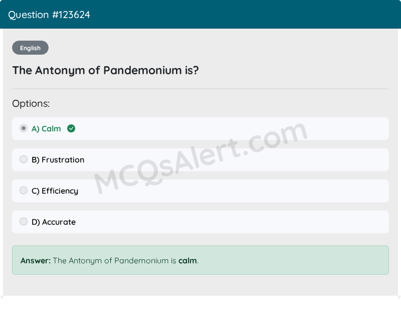 Question Screenshot
