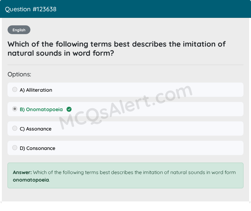 Question Screenshot