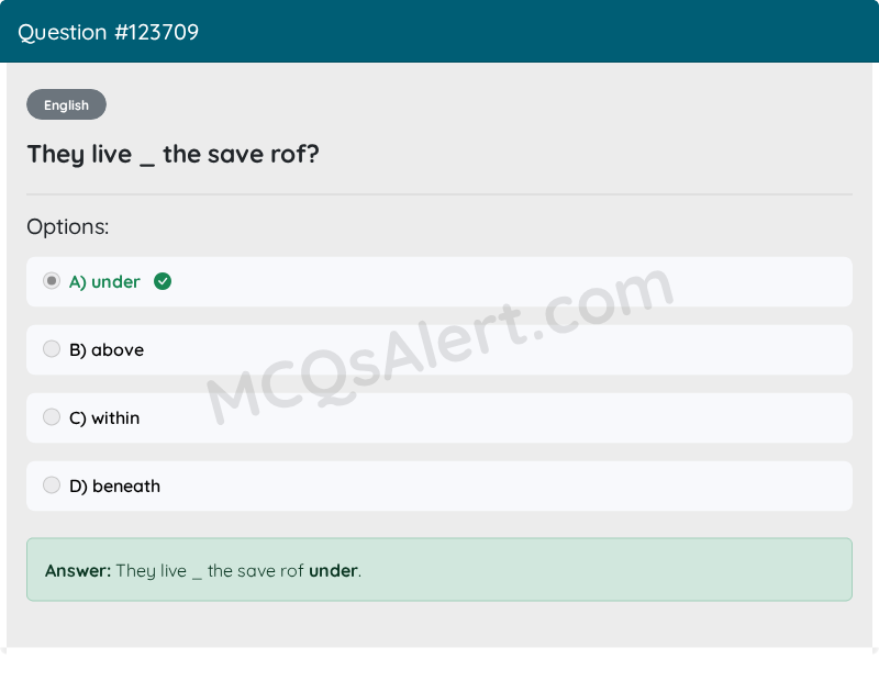Question Screenshot