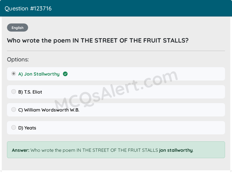 Question Screenshot