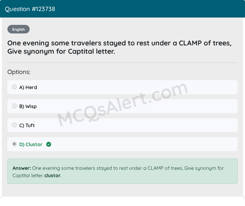 Question Screenshot