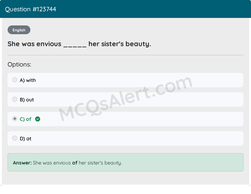 Question Screenshot