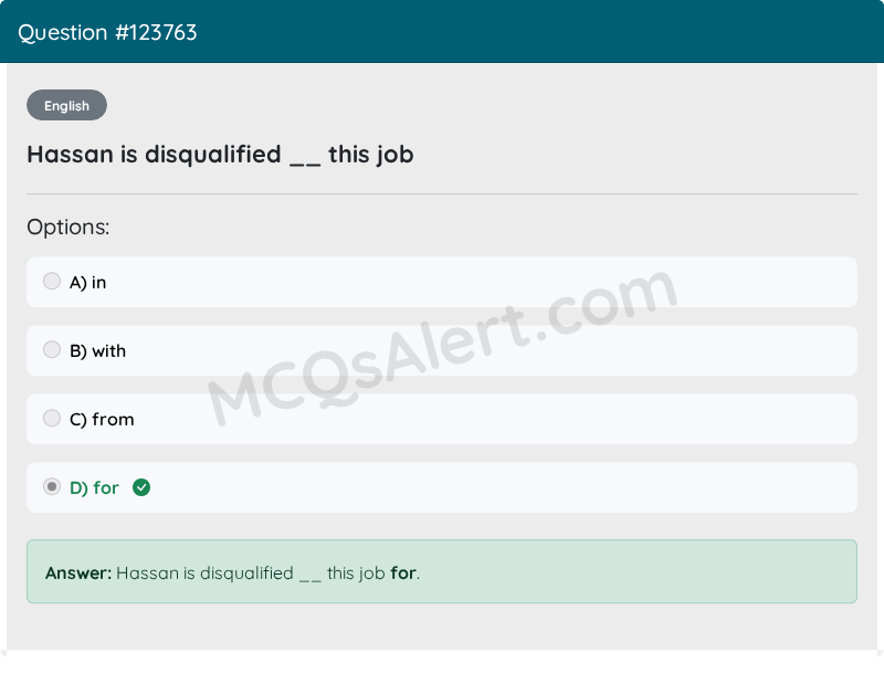 Question Screenshot