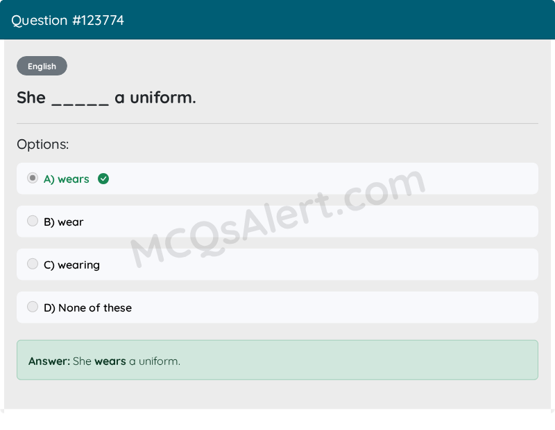 Question Screenshot