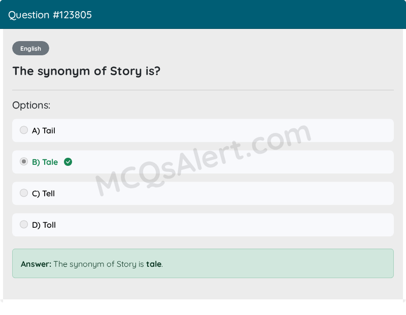 Question Screenshot