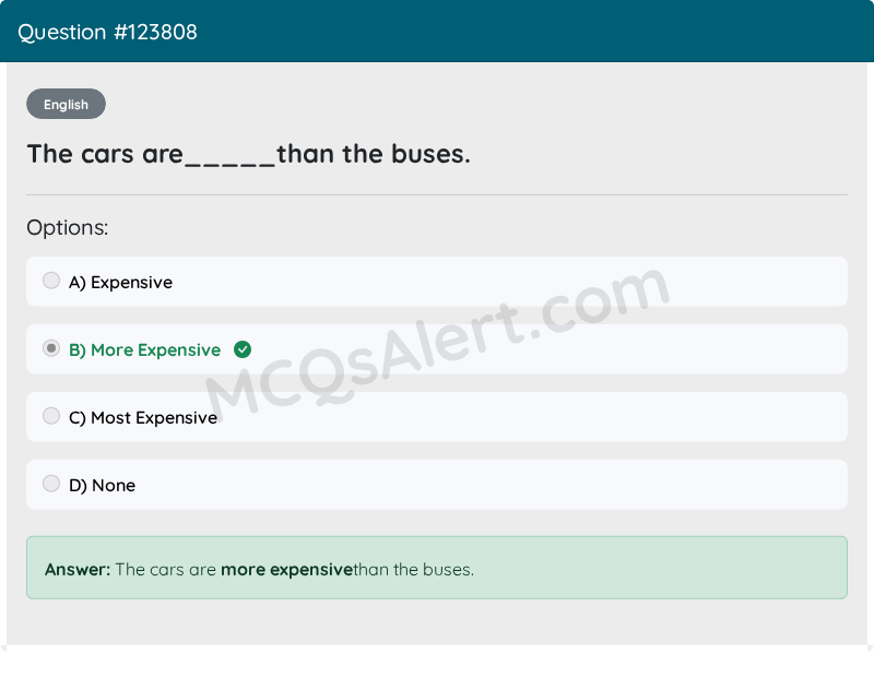 Question Screenshot