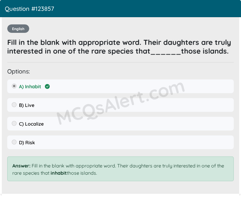 Question Screenshot