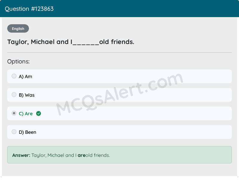 Question Screenshot