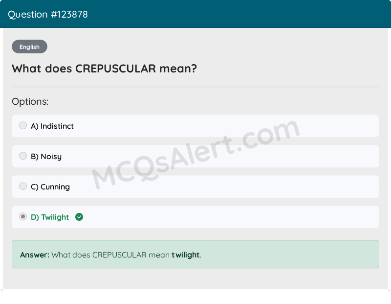 Question Screenshot
