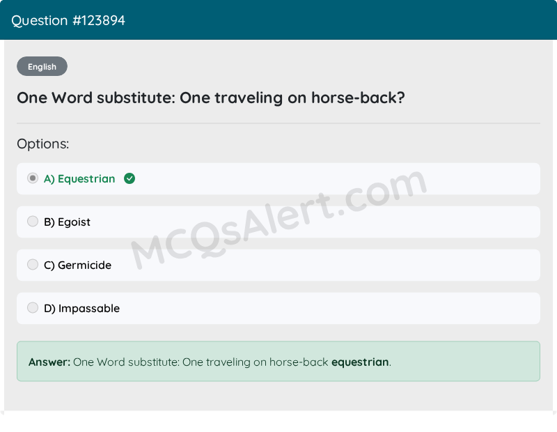 Question Screenshot