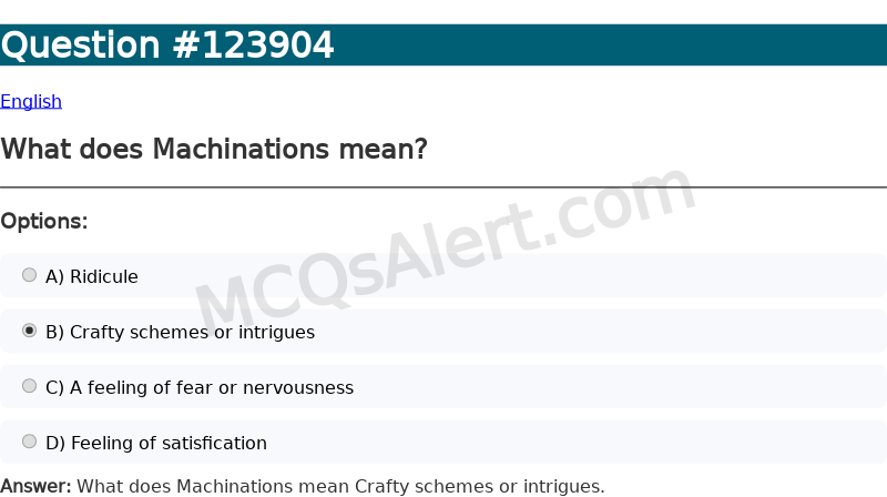 Question Screenshot