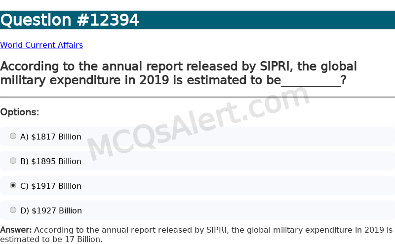 Question Screenshot