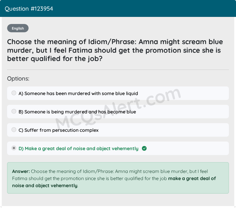 Question Screenshot