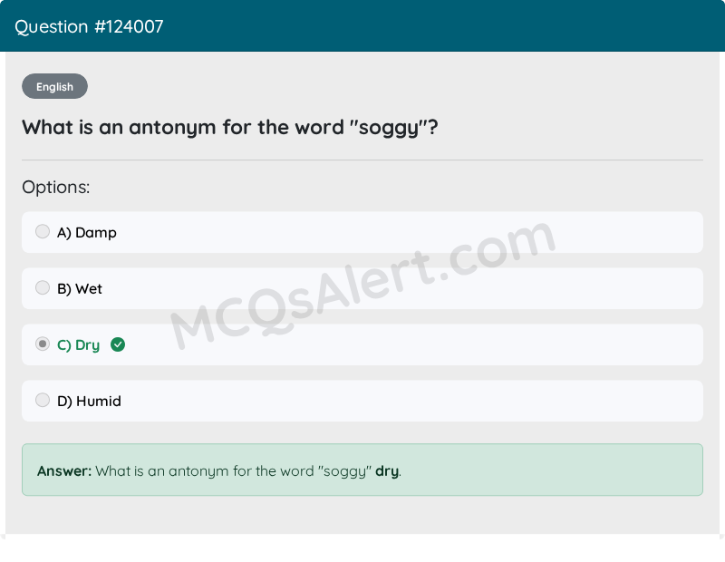 Question Screenshot