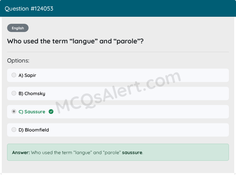 Question Screenshot