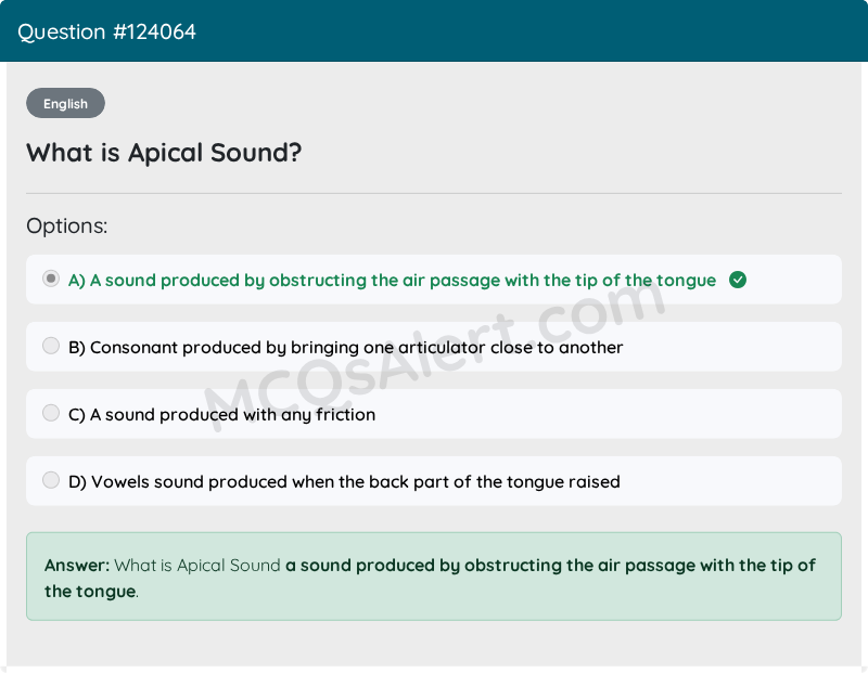 Question Screenshot