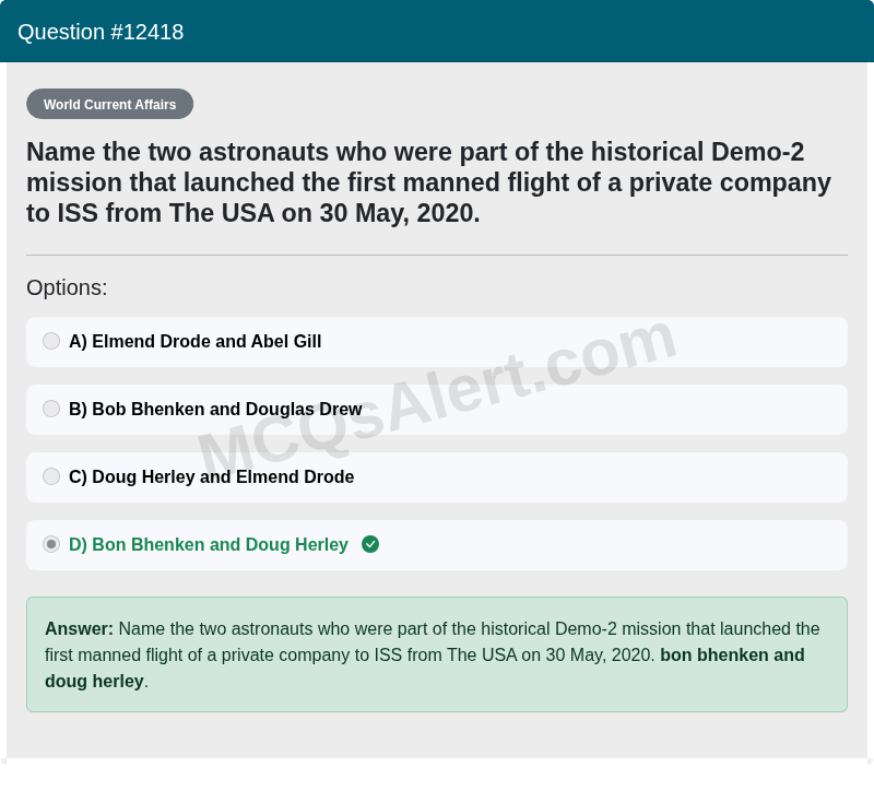 Question Screenshot