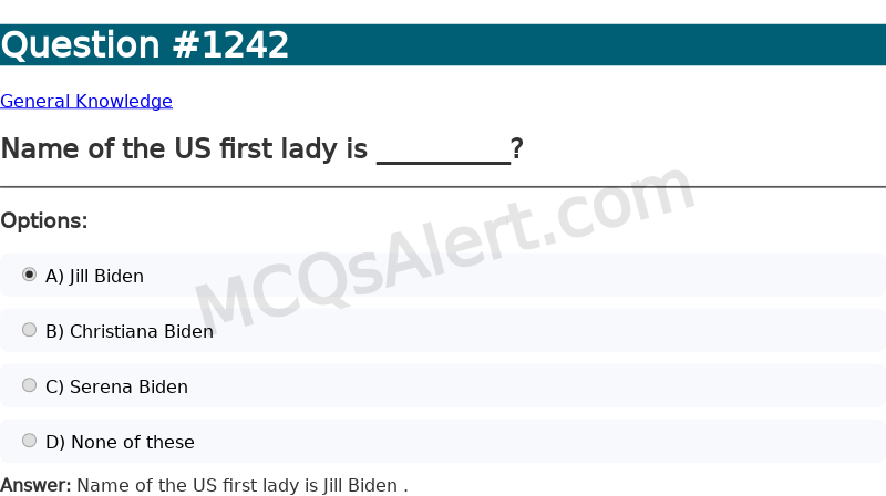 Question Screenshot