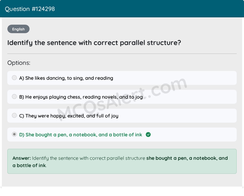 Question Screenshot